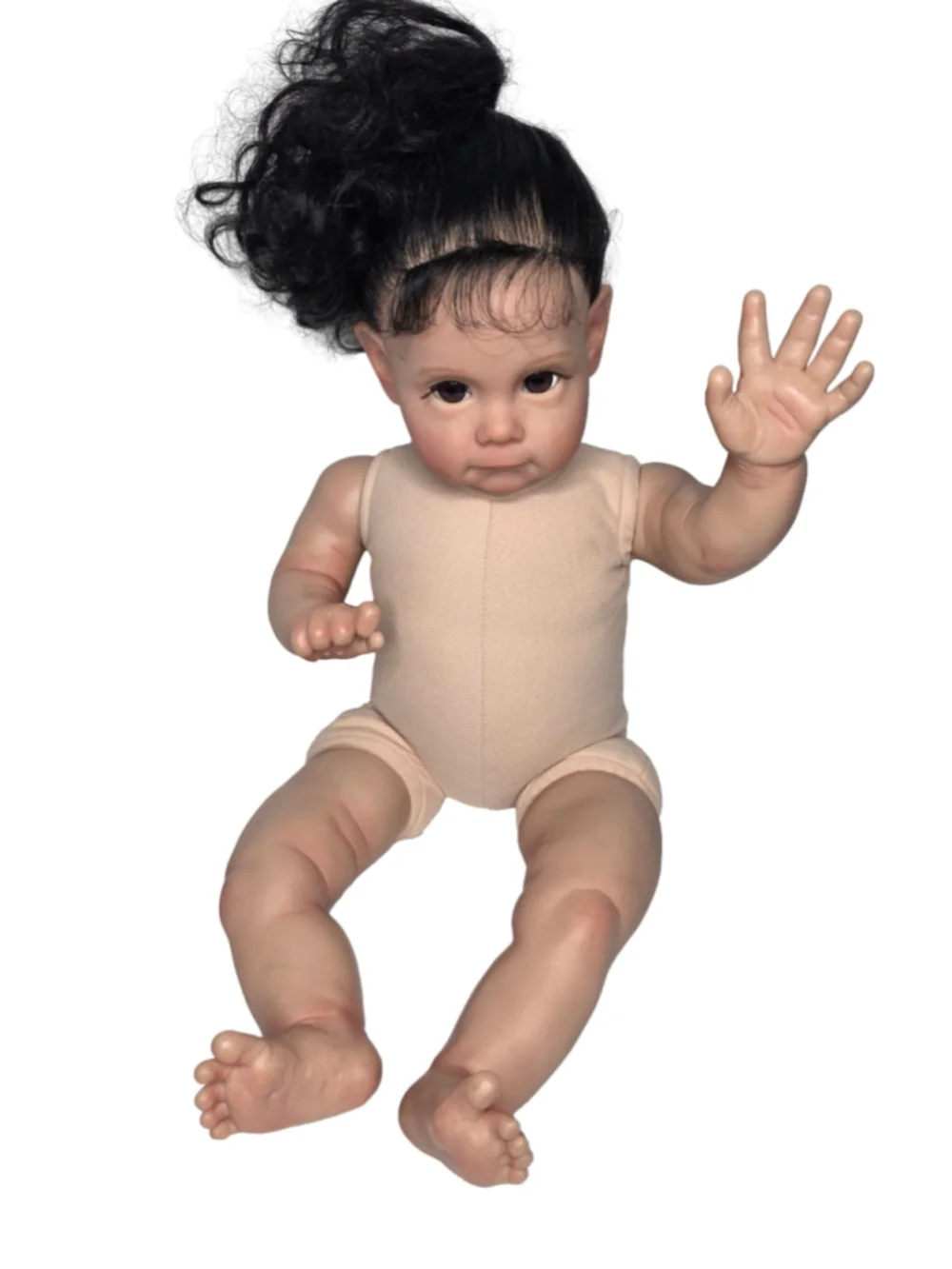 Unbranded Baby Reborn Doll One Size Beige Pink